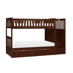 Noelle Bunk Bed Pair of Storage Drawers - Dark Cherry