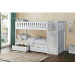 Noelle Bunk Bed Pair of Storage Drawers - White