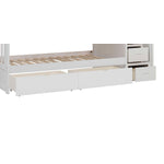 Noelle Bunk Bed Pair of Storage Drawers - White