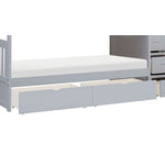 Noelle Bunk Bed Pair of Storage Drawers- Grey