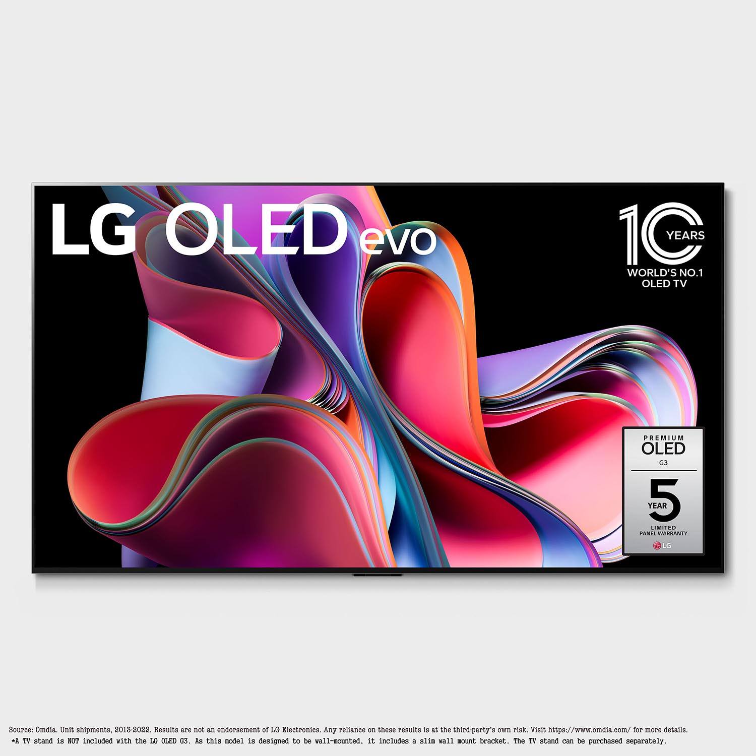LG 83" G3 4K OLED evo Gallery Edition with ThinQ AI - OLED83G3PUA.ACC