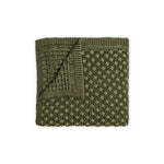 Sirnak 50" x 60" Throw - Olive Green