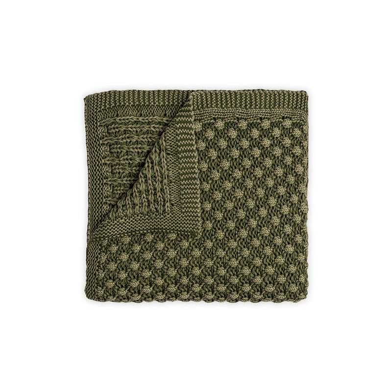 Sirnak 50" x 60" Throw - Olive Green