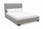 Ollie 3-Piece Queen Upholstered Bed - Grey