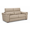 Orlando-Ray Leather Sofa - Tan