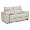 Orlando-Ray Leather Sofa - Cream