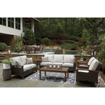 Paradise Trail - Outdoor Sofa - Medium Brown