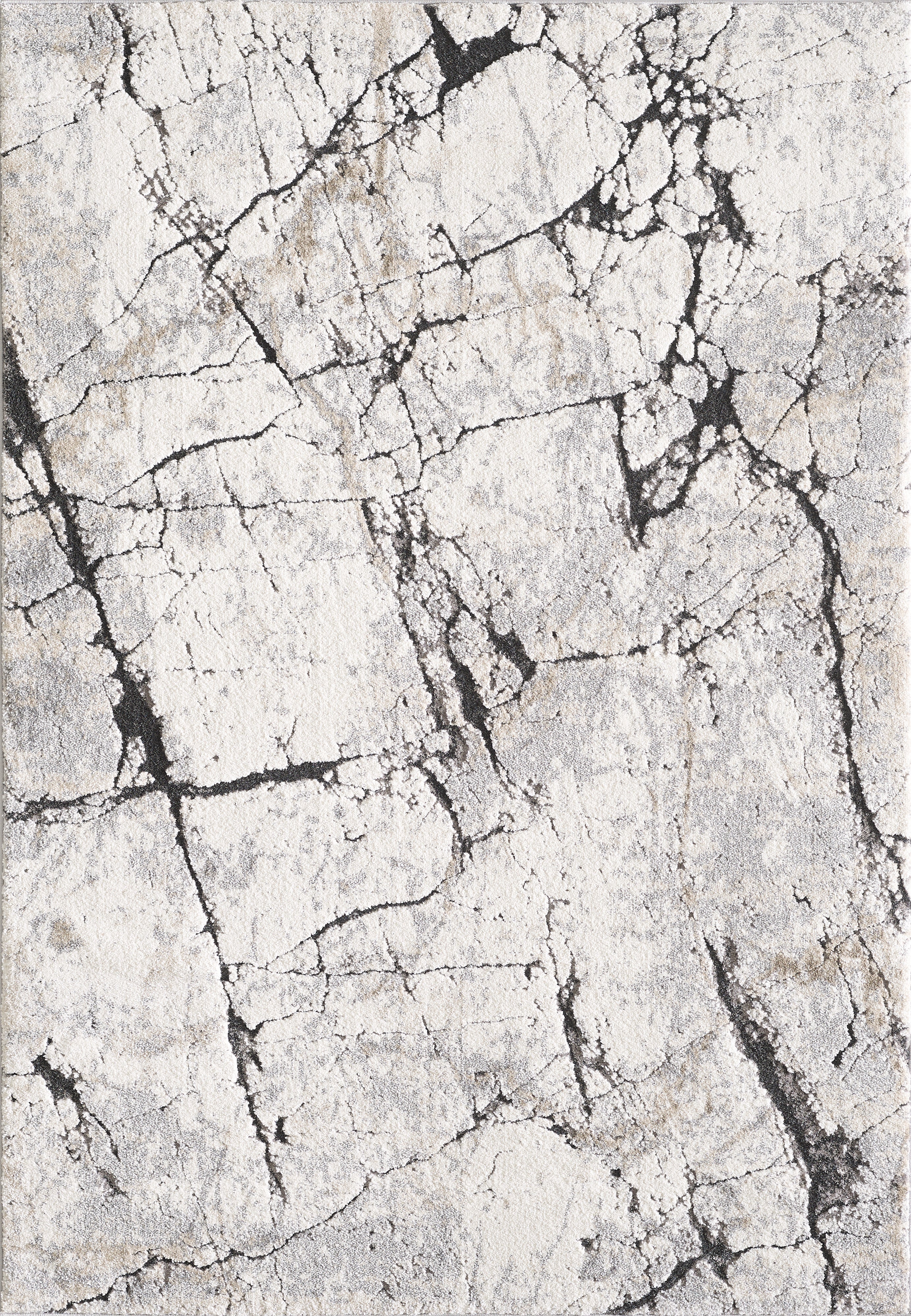 Merinos Panorama 5'3" x 7'5" Area Rug - Grey