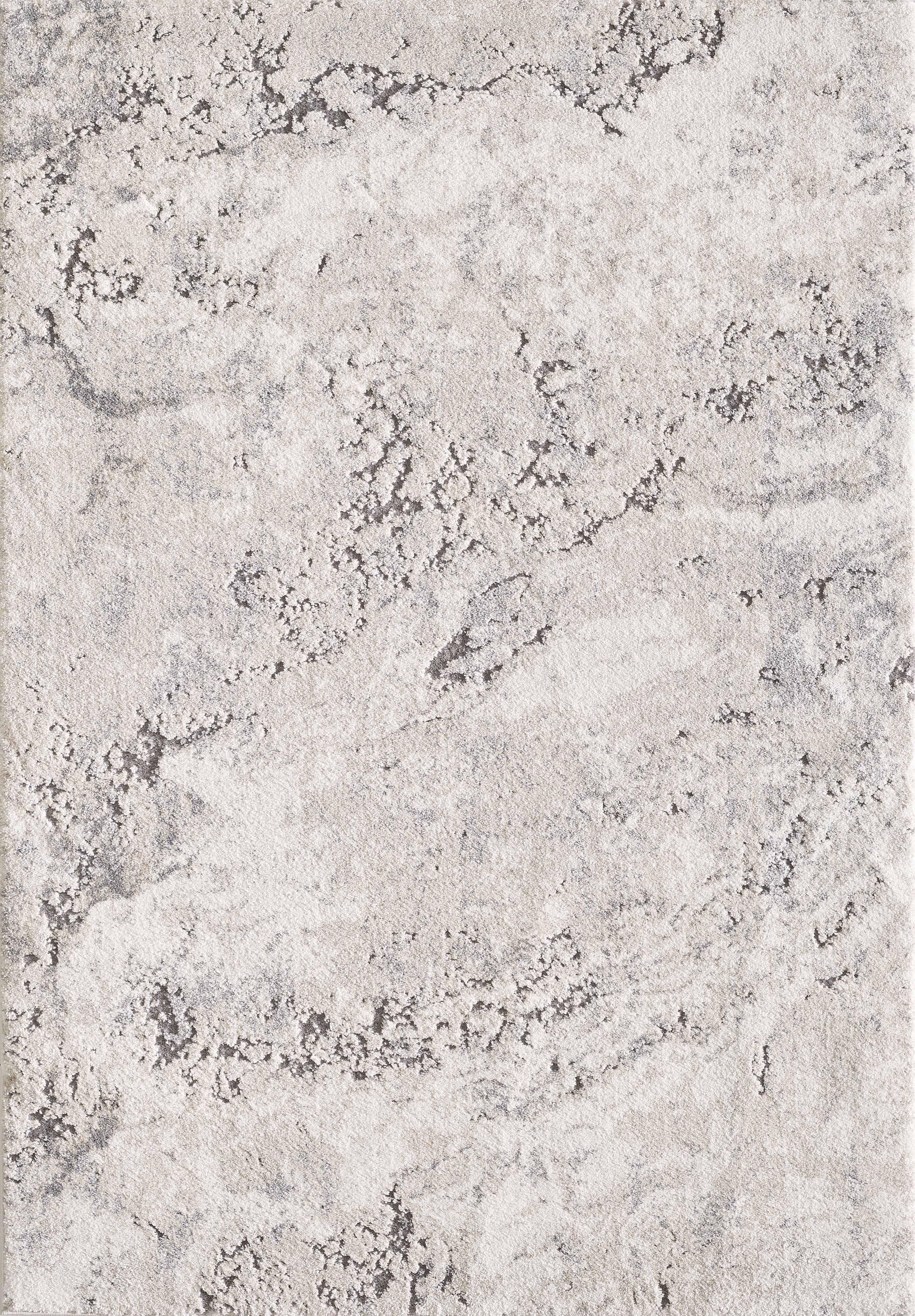 Merinos Panorama 6'6" x 9'5" Area Rug - Grey, Cream