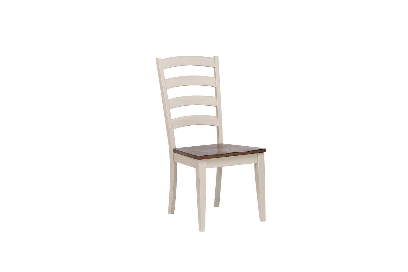 Mariana Dining Chair - Antique White, Brown