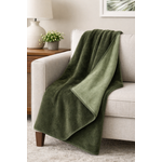 Cotton House Portugal Blanket 50" x 60" - Olive