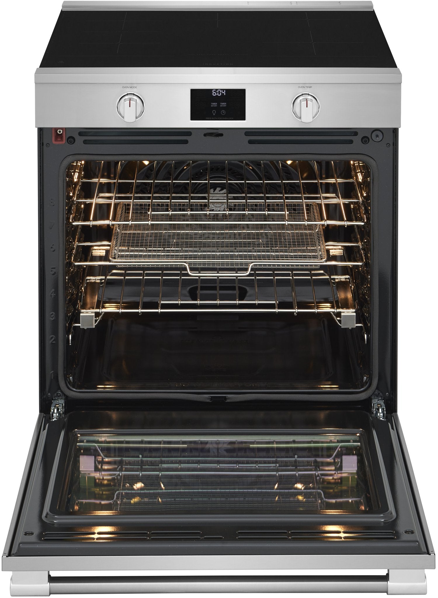 Frigidaire Professional Smudge-Proof® Stainless 30" Steel Induction Range with Total Convection (6.2 Cu. Ft) - PCFI308CAF