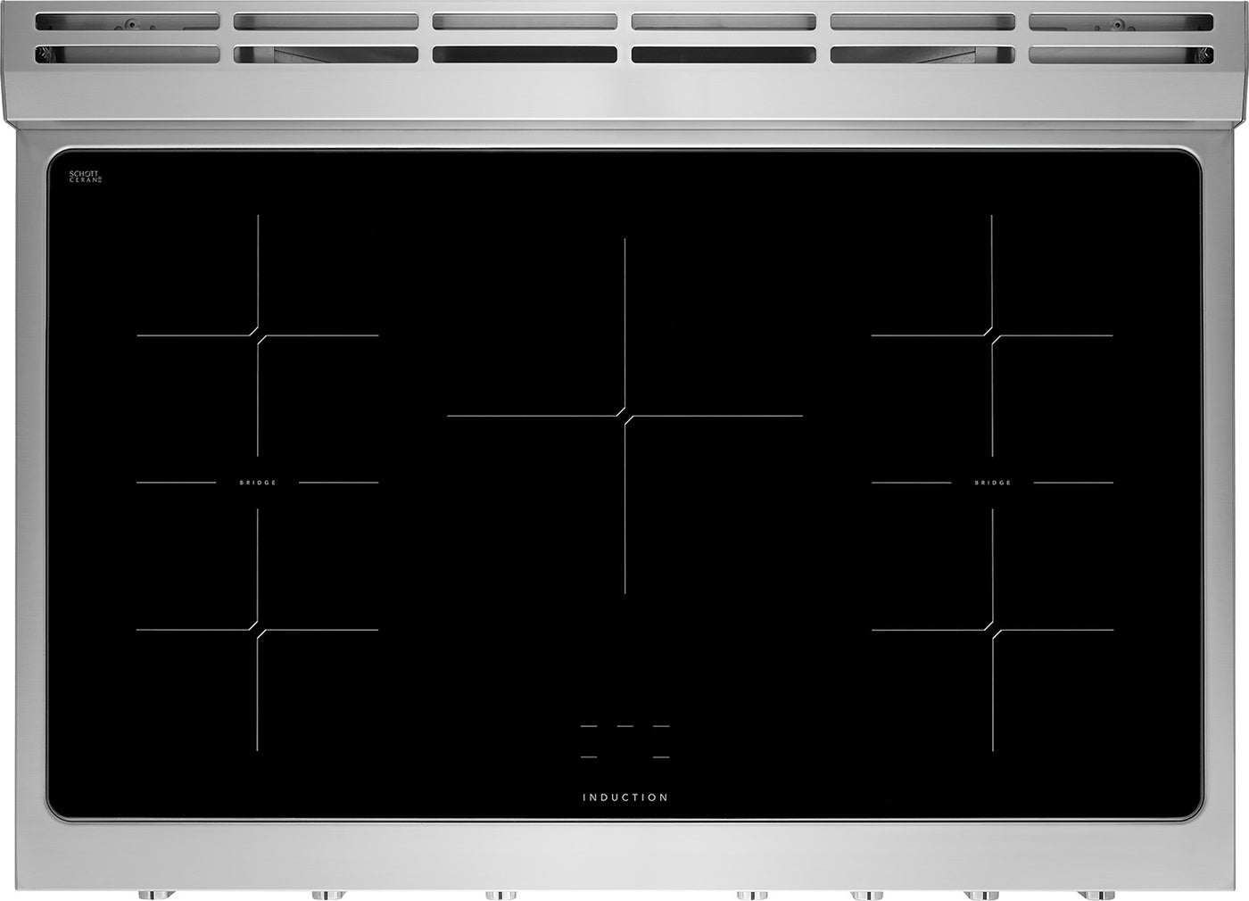 Frigidaire Professional Smudge-Proof Stainless Steel 36" Induction Freestanding Range (4.4 Cu. Ft) - PCFI3670AF