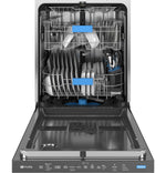 GE Profile 24" Fingerprint Resistant Stainless Smart Dishwasher with Stainless Steel Interior and Third Rack - PDP715SYVFS