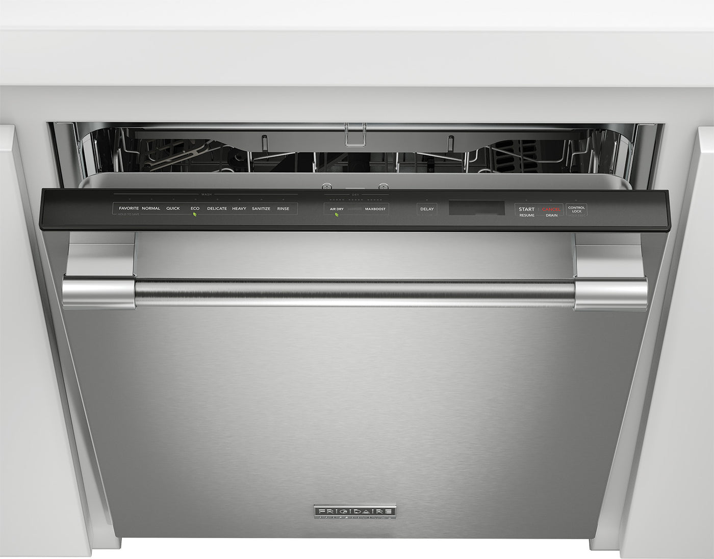 Frigidaire Professional 24" Smudge-Proof™ Stainless Steel Dishwasher with CleanBoost™ (47 dBA) - PDSH4816AF