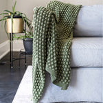 Sirnak 50" x 60" Throw - Olive Green