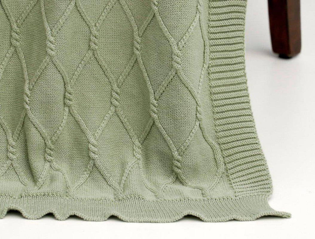 Artvin 50" x 60" Throw - Sage Green