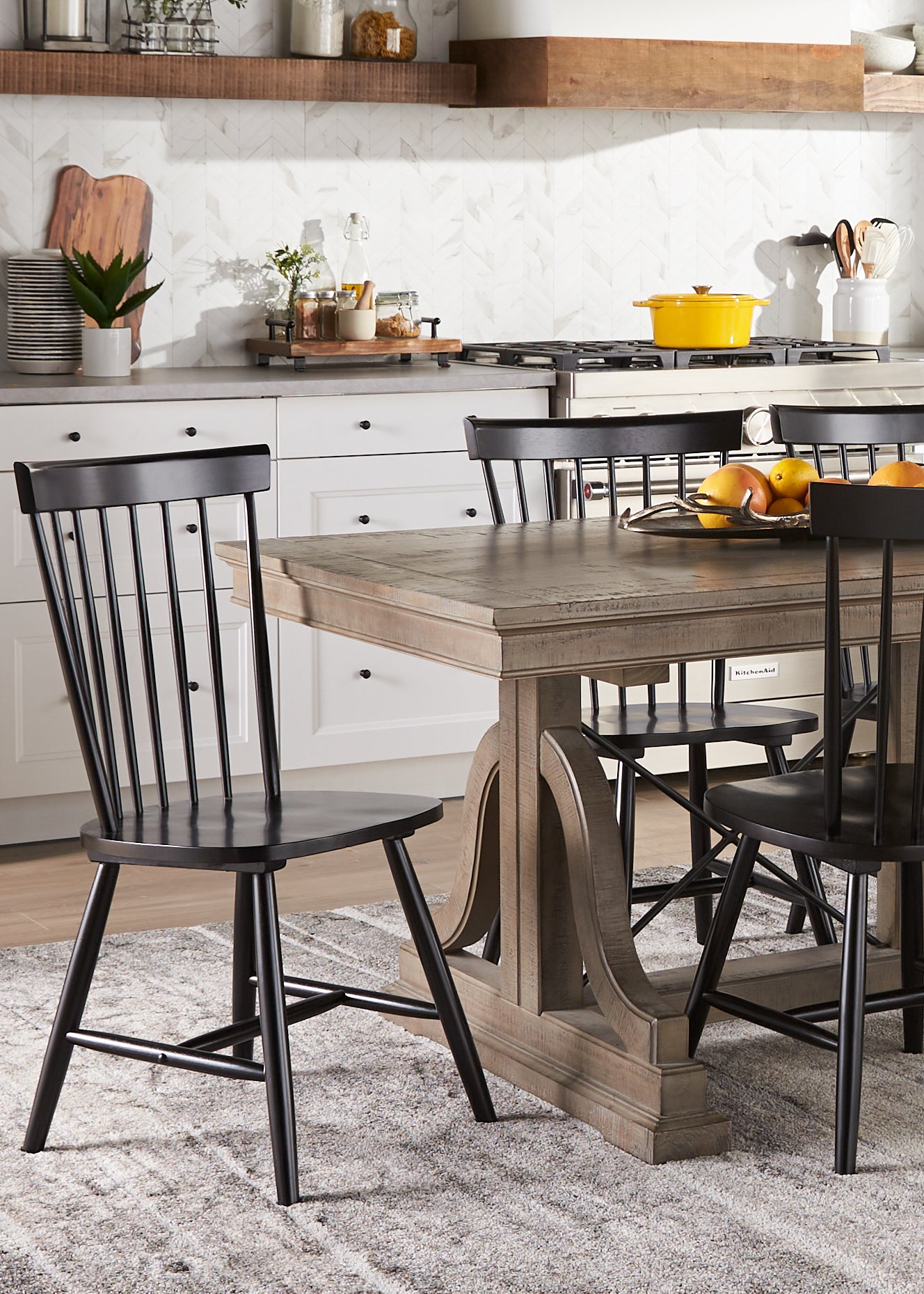 Midland Side Chair - Black