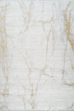 Merinos Karizma 7'8" x 10'8" Area Rug - Yellow, White