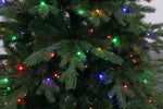 Talinn 7ft European Balsam Fir Pre-Lit LED Christmas Tree - Warm White/Multi-coloured