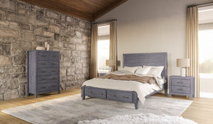 Palm Harbour 5-Piece Queen Bedroom Package - Grey