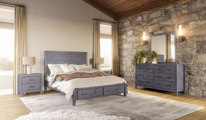 Palm Harbour 6-Piece Queen Bedroom Package - Grey