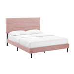 Nori 3-Piece Queen Bed - Rose Pink