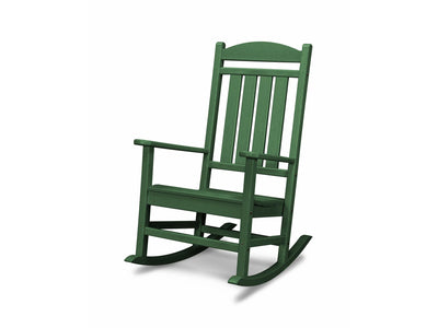 POLYWOOD® Presidential Rocking Chair - Green