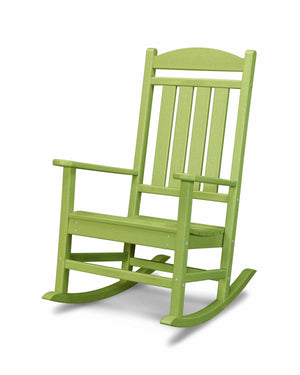 POLYWOOD® Presidential Rocking Chair - Lime