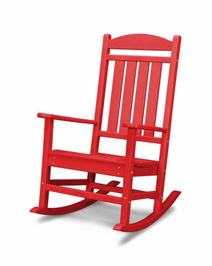 POLYWOOD® Presidential Rocking Chair - Sunset Red