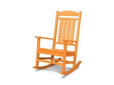 POLYWOOD® Presidential Rocking Chair - Tangerine