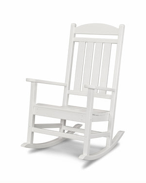 POLYWOOD® Presidential Rocking Chair - White