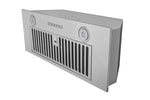 Hauslane Stainless Steel 36" Smart In-Cabinet Range Hood - IN-R110SS-36
