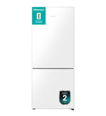 Hisense 28" 15 Cu. Ft. White Counter-Depth Bottom-Freezer Refrigerator - RB15A2CWE--