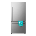 Hisense Stainless Steel Bottom Mount Refrigerator (22.3 Cu. Ft.) - RB22A2FSE