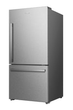 Hisense 31.5" 22.3 Cu. Ft. Stainless Steel Bottom-Freezer Refrigerator - RB22A2FSE