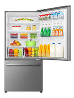 Hisense 31.5" 22.3 Cu. Ft. Stainless Steel Bottom-Freezer Refrigerator - RB22A2FSE