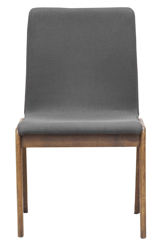 Thomaa Dining Chair Set - Brown/Dark Grey - Set of 2