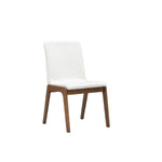 Thomaa Dining Chair Set - Brown/Cream - Set of 2