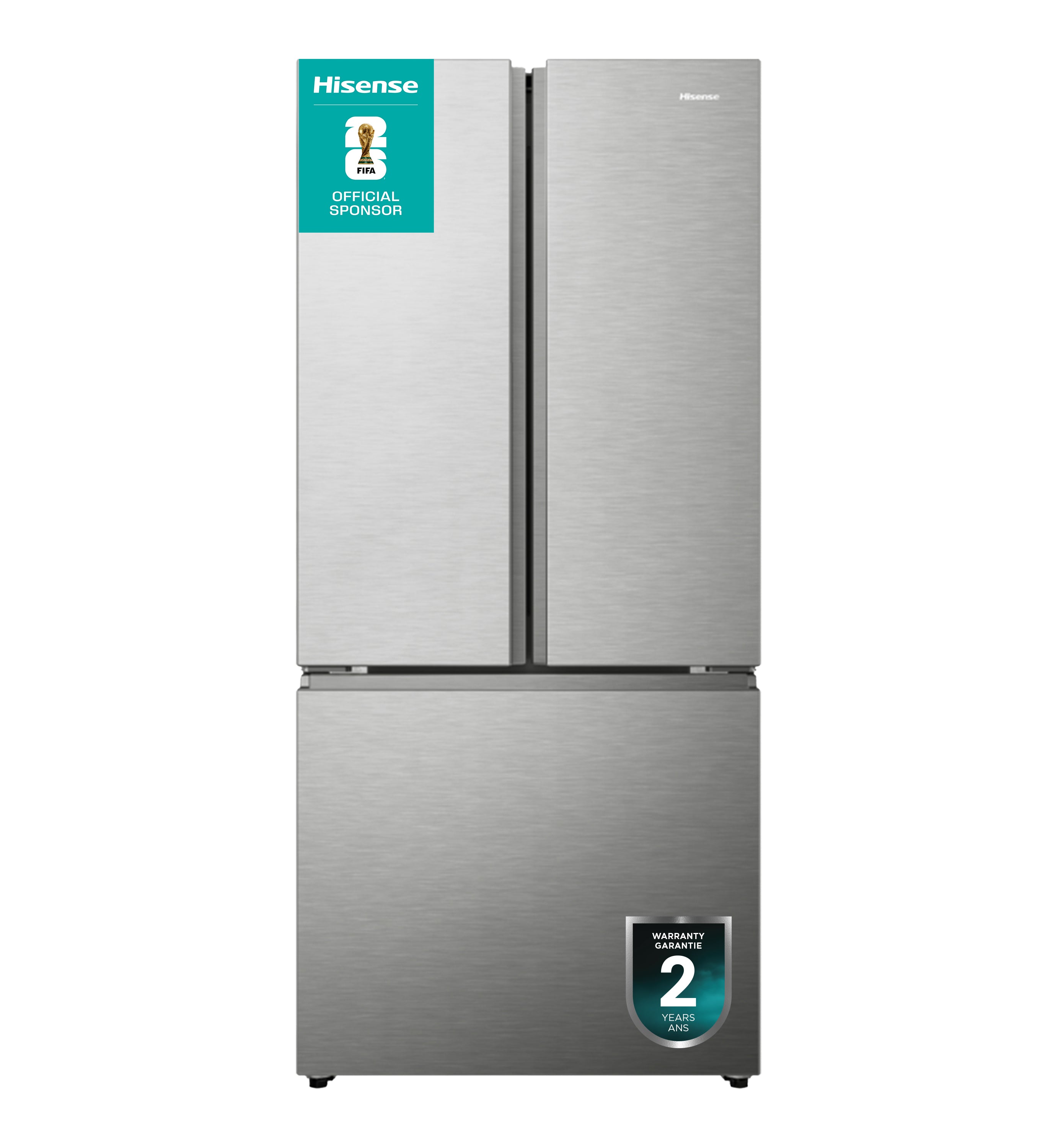 Hisense Stainless Steel French-Door Refrigerator (20.8 Cu. Ft.) - RF210N6ASE--