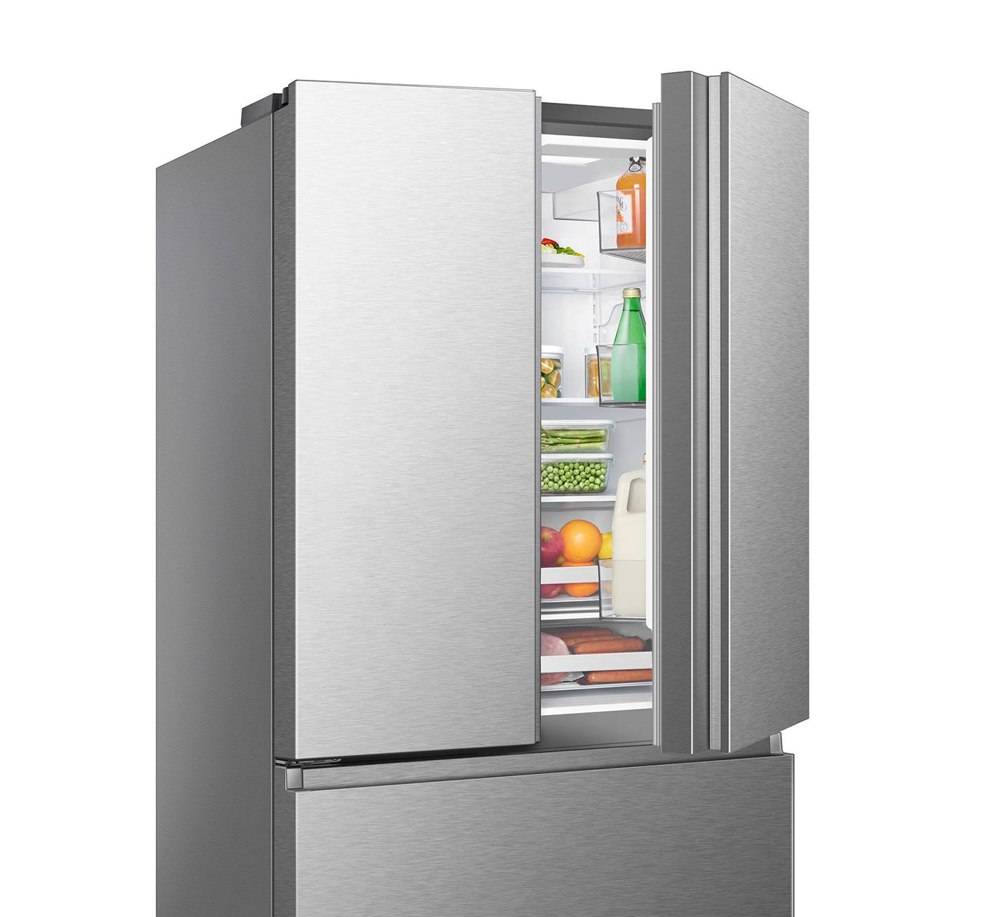 Hisense Stainless Steel Counter Depth French Door Refrigerator (22.5 Cu. Ft.) - RF225A3CSE