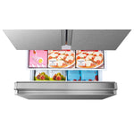 Hisense Stainless Steel Counter Depth French Door Refrigerator (22.5 Cu. Ft.) - RF225A3CSE