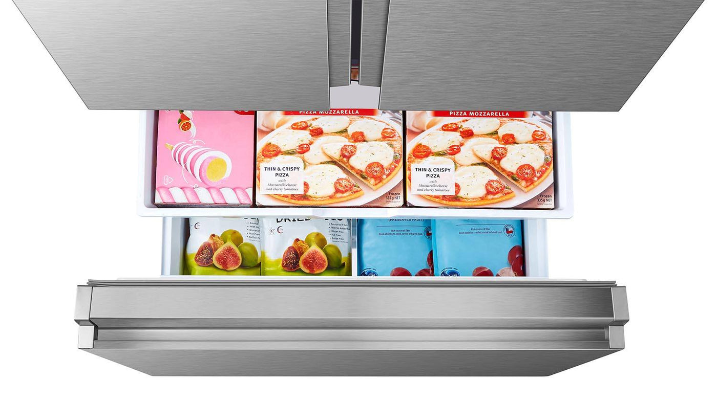 Hisense Stainless Steel Counter Depth French Door Refrigerator (22.5 Cu. Ft.) - RF225A3CSE