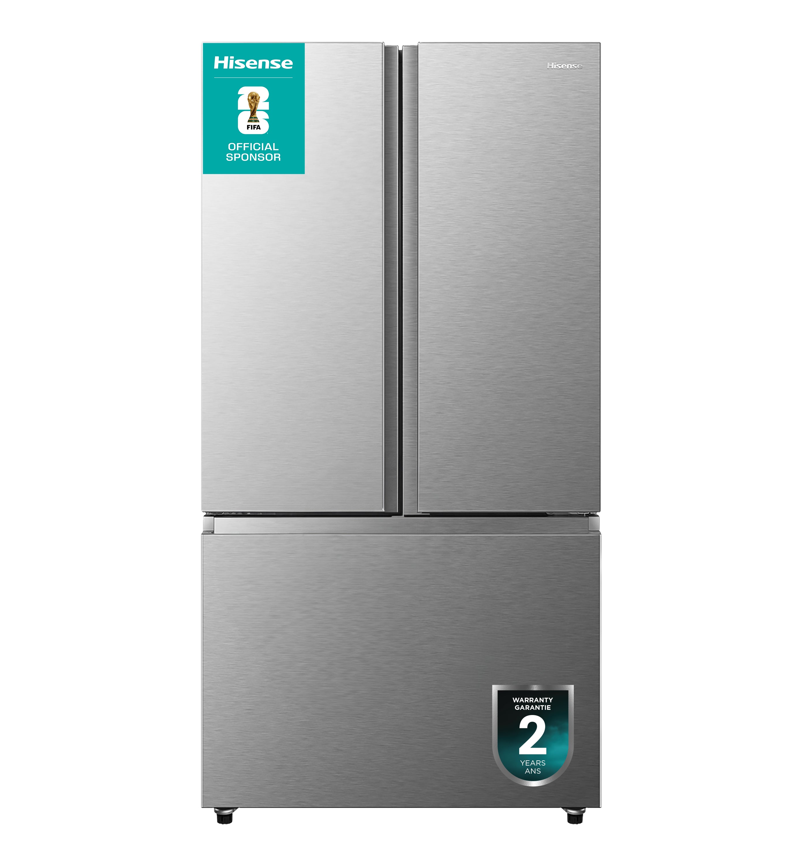 Hisense 36" 22.5 Cu. Ft. Stainless Steel Counter-Depth French Door Refrigerator - RF225A3CSE--