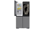 Samsung BESPOKE 36" 22.5 Cu. Ft. Stainless Steel 4-Door Flex French Door Refrigerator with AI Family Hub+ - RF23DB9900QDAC