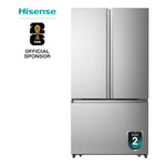 Hisense 36" 26.6 Cu. Ft. Titanium French Door Refrigerator - RF27A3FSE--