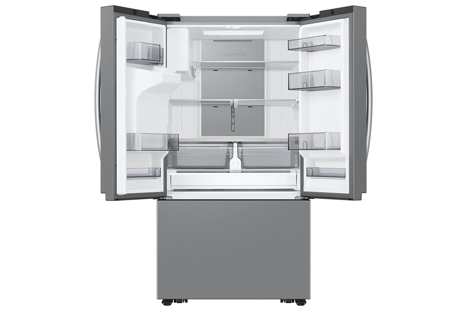 Samsung 36" 25 Cu. Ft. Stainless Steel Counter-Depth  French Door Refrigerator with Family Hub - RF27CG5900SRAC