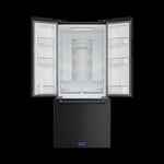 Thor Kitchen - Gordon Ramsay Collection 30" 17.5 Cu. Ft. Matte Black Counter-Depth French Door Refrigerator with Ice Maker - RF3017FFD00-BLU