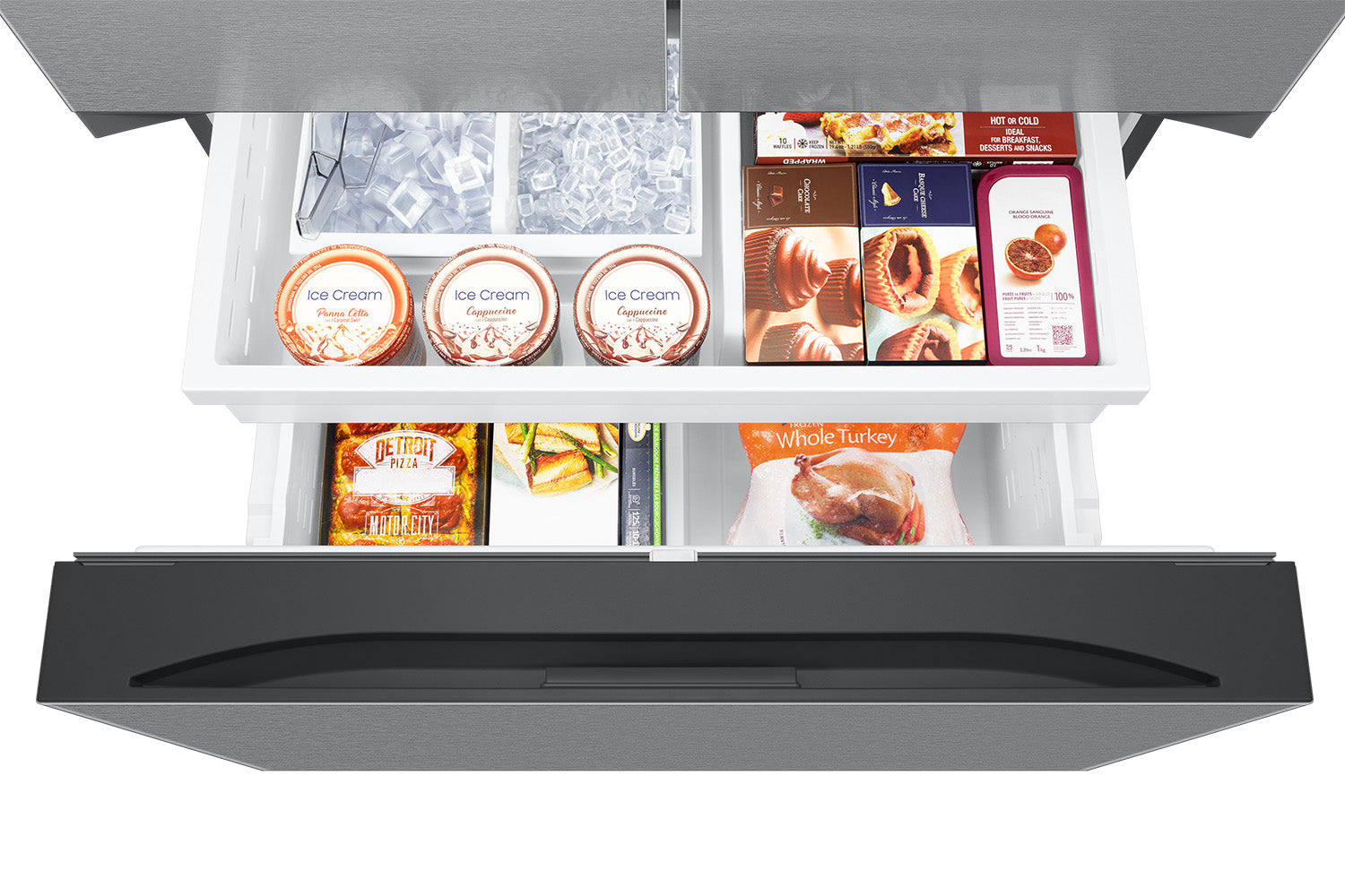 Samsung 36" 32 Cu. Ft. Stainless Steel French Door Refrigerator - RF32CG5100SRAA