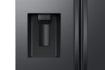 Samsung Matte Black Stainless Steel 36" French Door Refrigerator (31cu.ft) - RF32CG5400MTAA